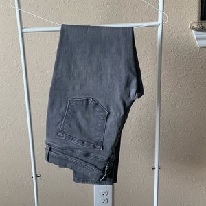 Loft grey skinny jeans